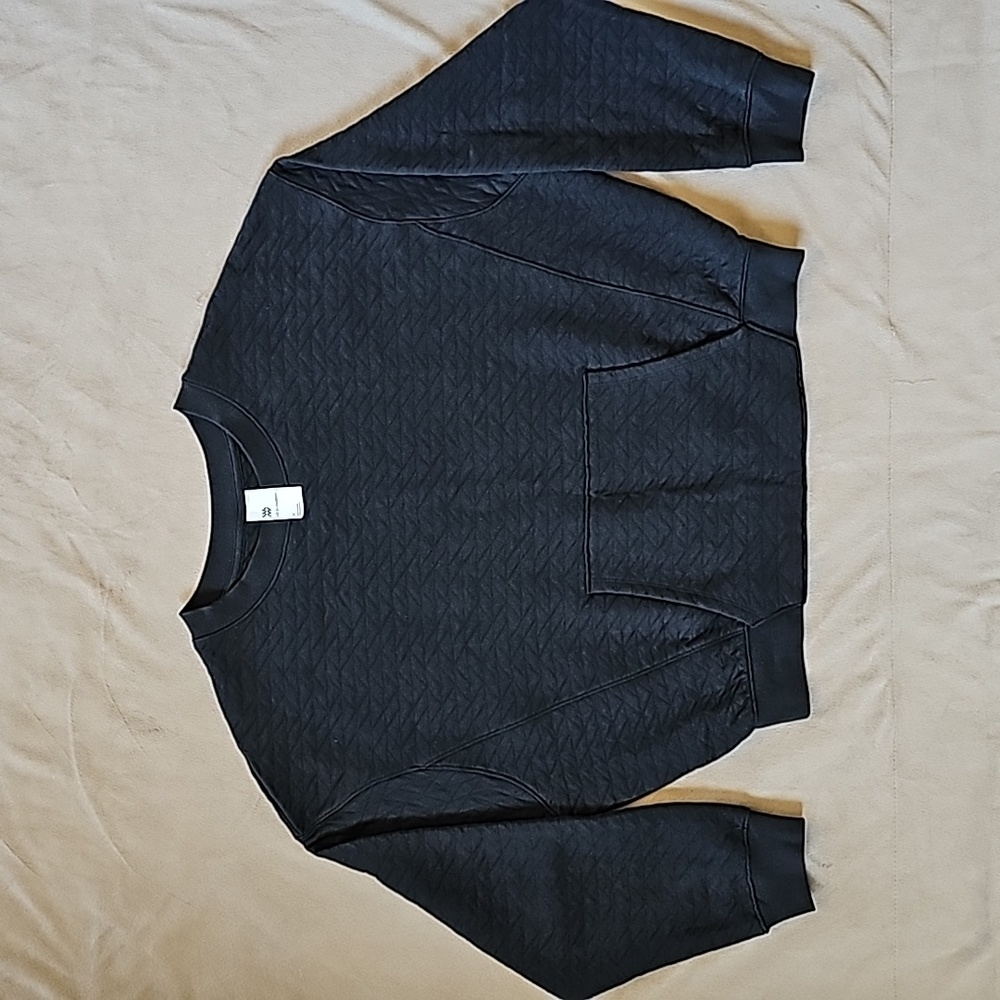 All In Motion black cropped sweatshirt - Picture 1 of 12